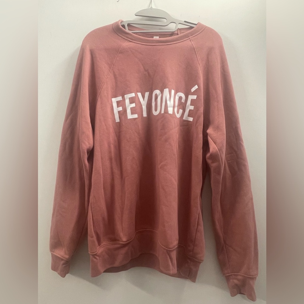 Bella + Canvas Rose Pink Crewneck Sweatshirt